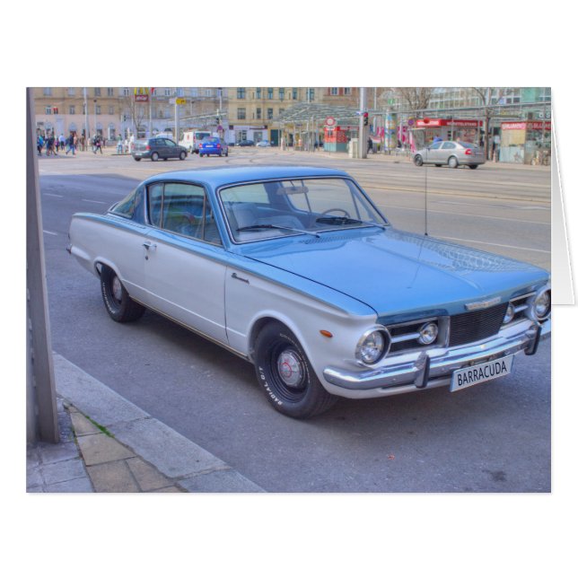 Plymouth Barracuda Cards (Front Horizontal)