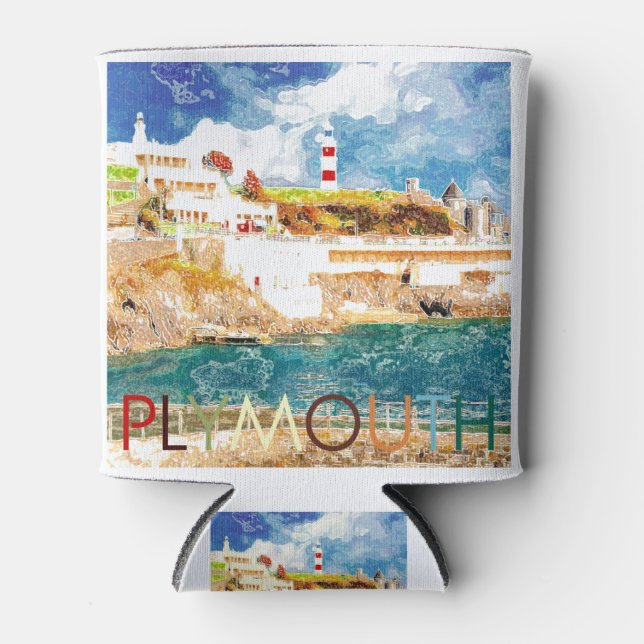 Plymouth Can Cooler (Front)