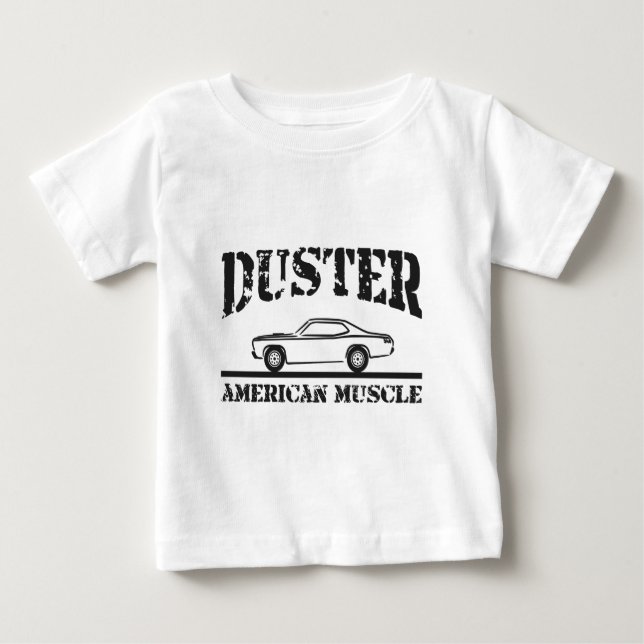 Plymouth Duster American Muscle Car Baby T-Shirt (Front)