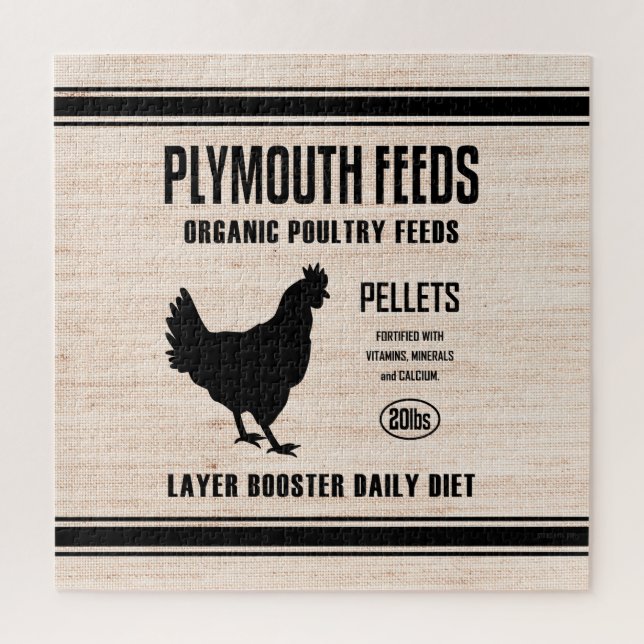 PLYMOUTH FEED JIGSAW PUZZLE (Vertical)