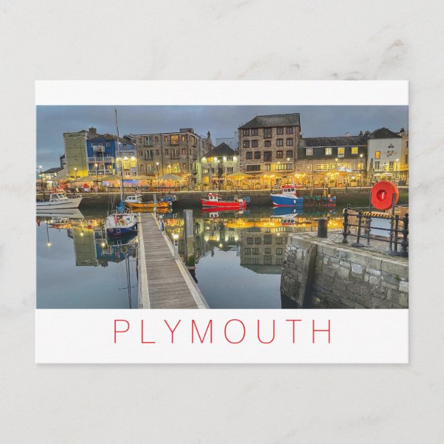 Plymouth Holiday Postcard (Front)