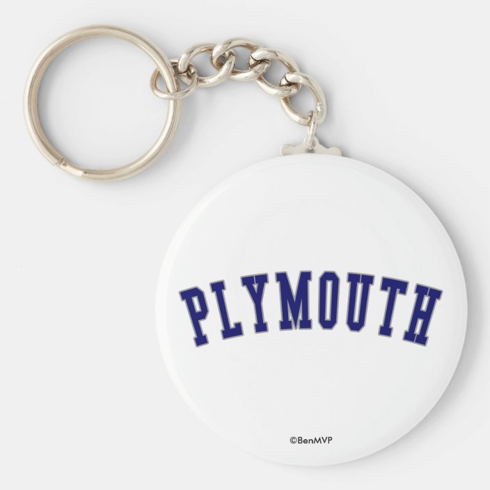 Plymouth Key Chain