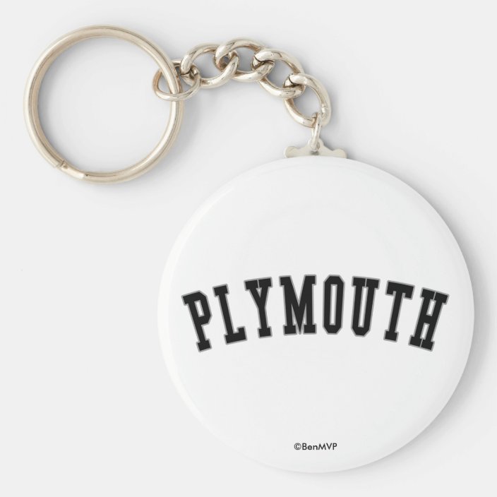 Plymouth Key Chain