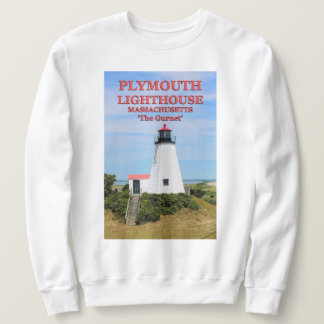 Plymouth Lighthouse, , Massachusetts Sweatshirt