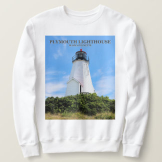 Plymouth Lighthouse, , Massachusetts Sweatshirt