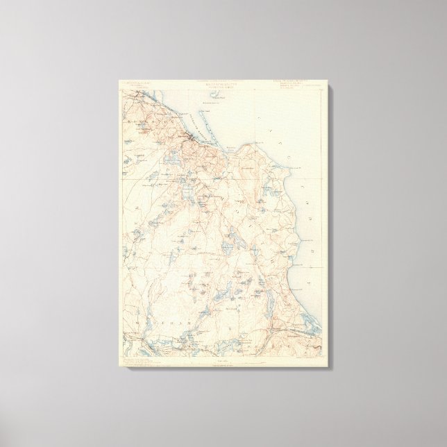 Plymouth, Massachusetts Canvas Print (Front)