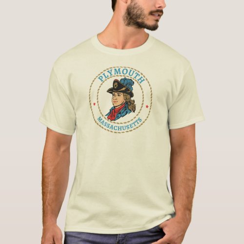 Plymouth Massachusetts Colonial T_Shirt