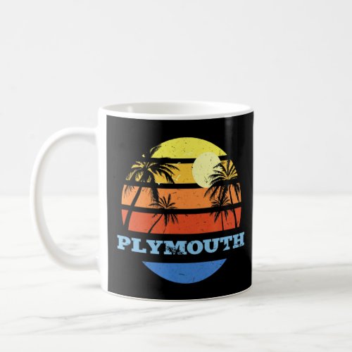 Plymouth Massachusetts Ma Beach Plymouthian Beach  Coffee Mug