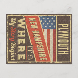 Plymouth New Hampshire Postcard