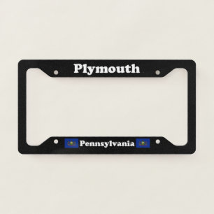 Plymouth PA - LPF License Plate Frame