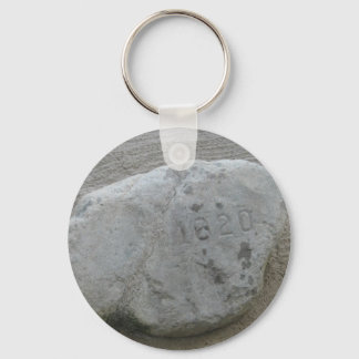 Plymouth Rock 1620 Keychain