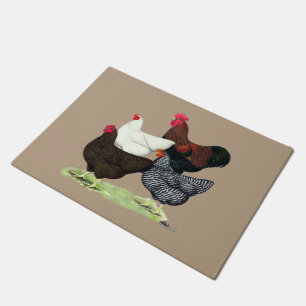 Plymouth Rock Quartet Doormat