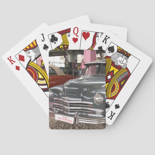 Plymouth Special De Luxe. Built in 1949 Poker Cards (Back)