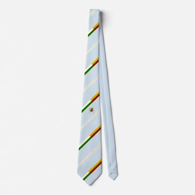 Plzen stripes flag neck tie (Front)