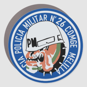 PM 26 Melilla Car Magnet