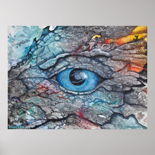 PMACarlson Dragons Eye Poster