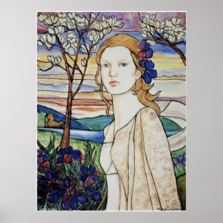 PMACarlson Lady in Lace Poster