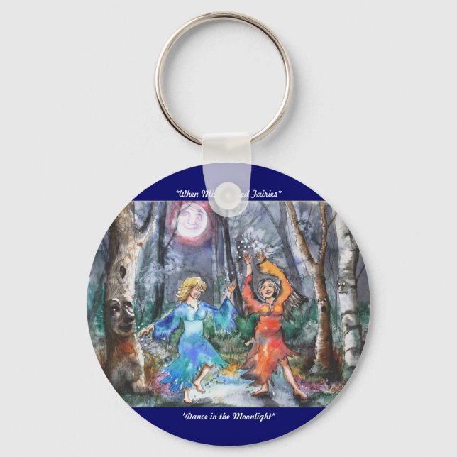 PMACarlson Middle Aged Fairies Key Chain (Front)