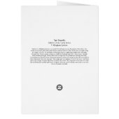 PMACarlson Tiger Butterfly Card (Back)