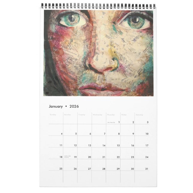PMACarlson Women of Mystery  Through History Calen Calendar (Jan 2026)
