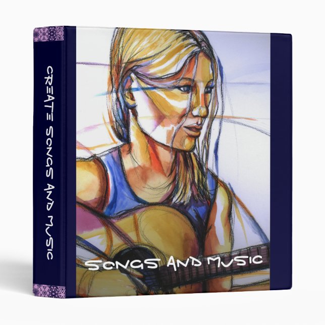 PMACarlsonSongs and Music Binder (Front/Spine)