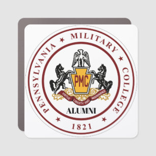 PMC "Cassic Seal" ALUMNI Car Magnet