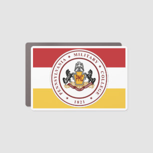 PMC Flag Car Magnet