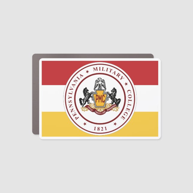 PMC Flag Car Magnet (Front)
