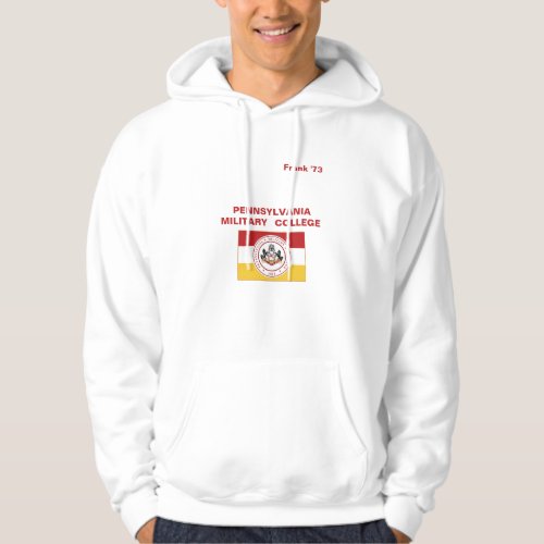  PMC FLAG HOODIE WNAME AND CLASS _ red text