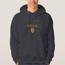 * PMC HORSE HEAD HOODIE W/NAME & CLASS - gold text