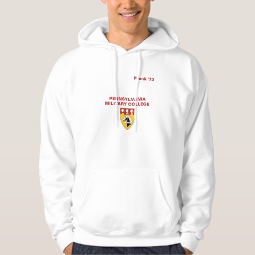  PMC HORSE HEAD HOODIE WNAME  CLASS _ red text