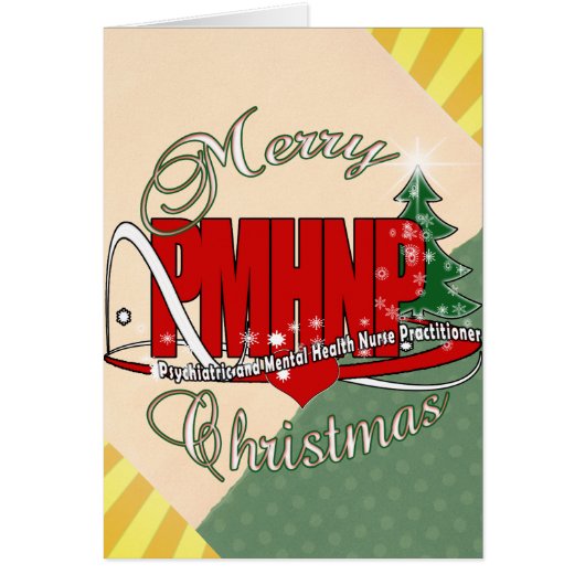 PMHNP CHRISTMAS Psychiatric  Mental Health Nurse (Front)