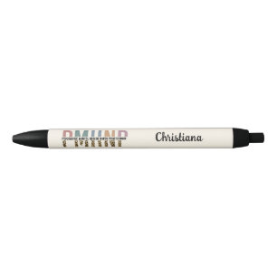 PMHNP Leopard Print Psychiatric Mental Health NP Pen