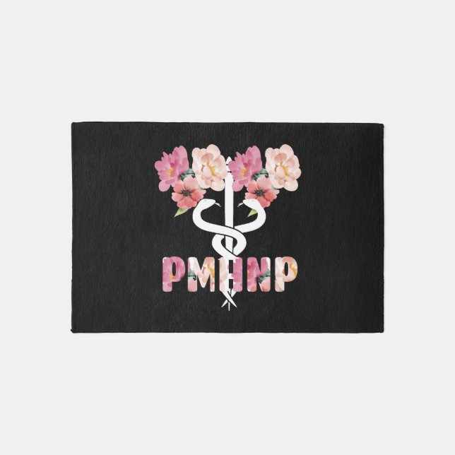 PMHNP Psychiatric Mental Health Nurse Practitioner Rug (Front)