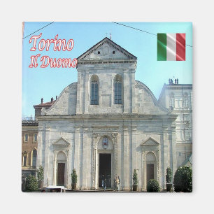 PMT017 TURIN, Cathedral, Italy, Fridge Magnet