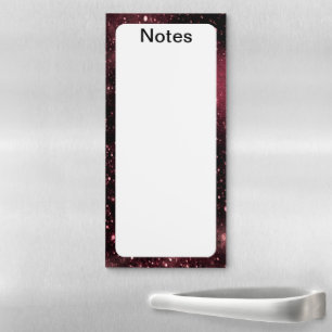 PN 19 Rose Gold Glitter Magnetic Notepad
