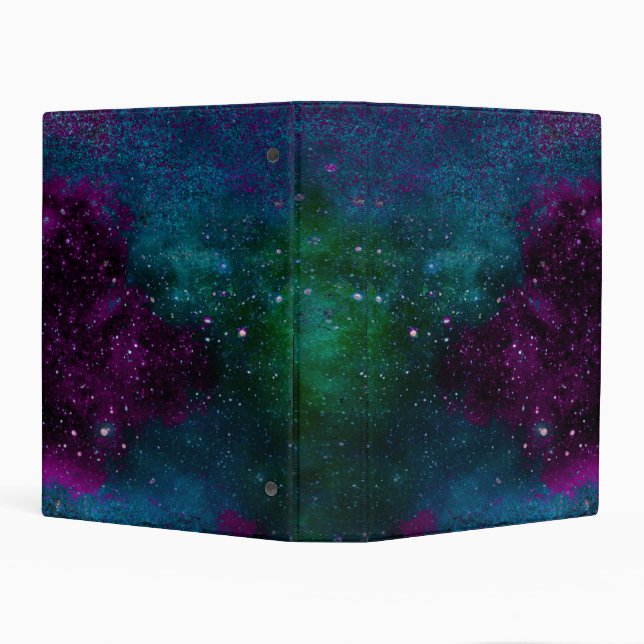 PN 22 Multi-Color Space Mini Binder (Background)