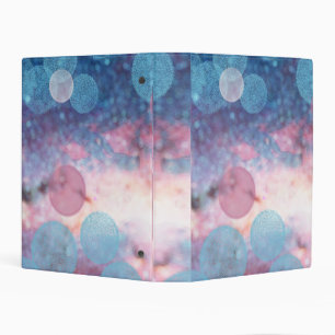 PN 28 Cute Sparkly Glitter Mini Binder