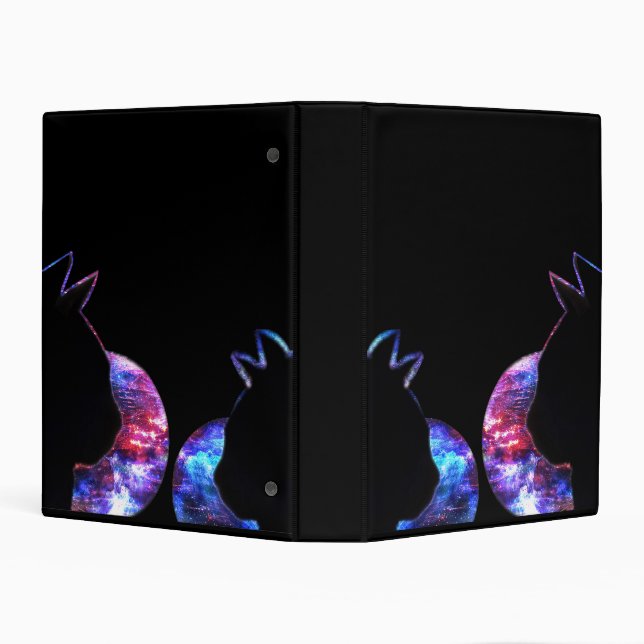 PN 30 Galaxy Cats Mini Binder (Background)