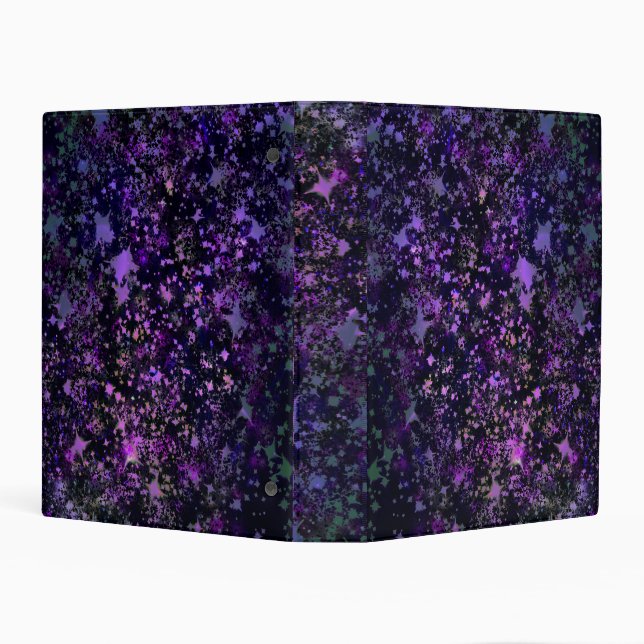 PN 73 Violet Nebula Dream Mini Binder (Background)
