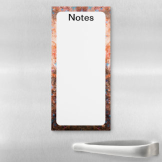 PN 9 Shimmering Peach Magnetic Notepad
