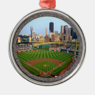 PNC Park-Pittsburgh-Christmas Ornament-Premium Metal Ornament