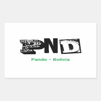 PND Pando Bolivia sticker
