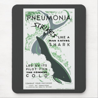 Pneumonia Strikes Mouse Pad