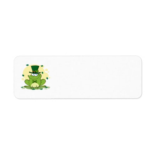 png_4678_Safe_Happy_Irish FROGGY FROG Clovers Label