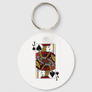png jack of spades keychain