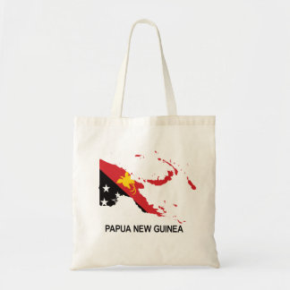 PNG map with flag Tote Bag