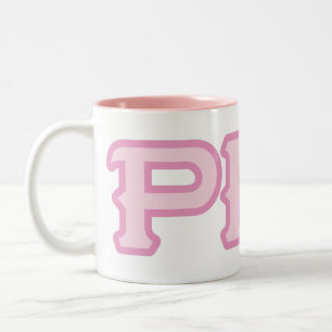 PNK Logo Two-Tone Coffee Mug
