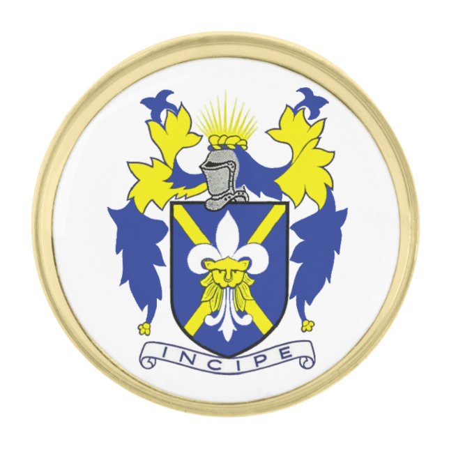 PNTC 1960's Gold Lapel Pin (Front)