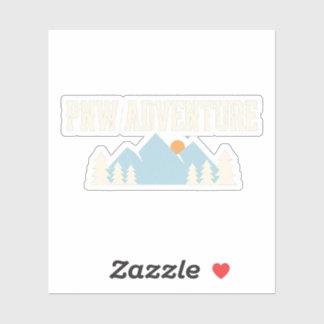 PNW Adventure Sticker | PNW Mountain Tee